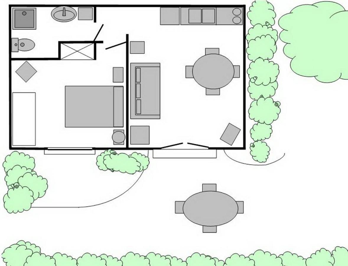 Rdc-Villa_2Pieces 35M2_Domine La Plaine Entre Nimes_Cevennes_Mer Calvisson Luaran gambar